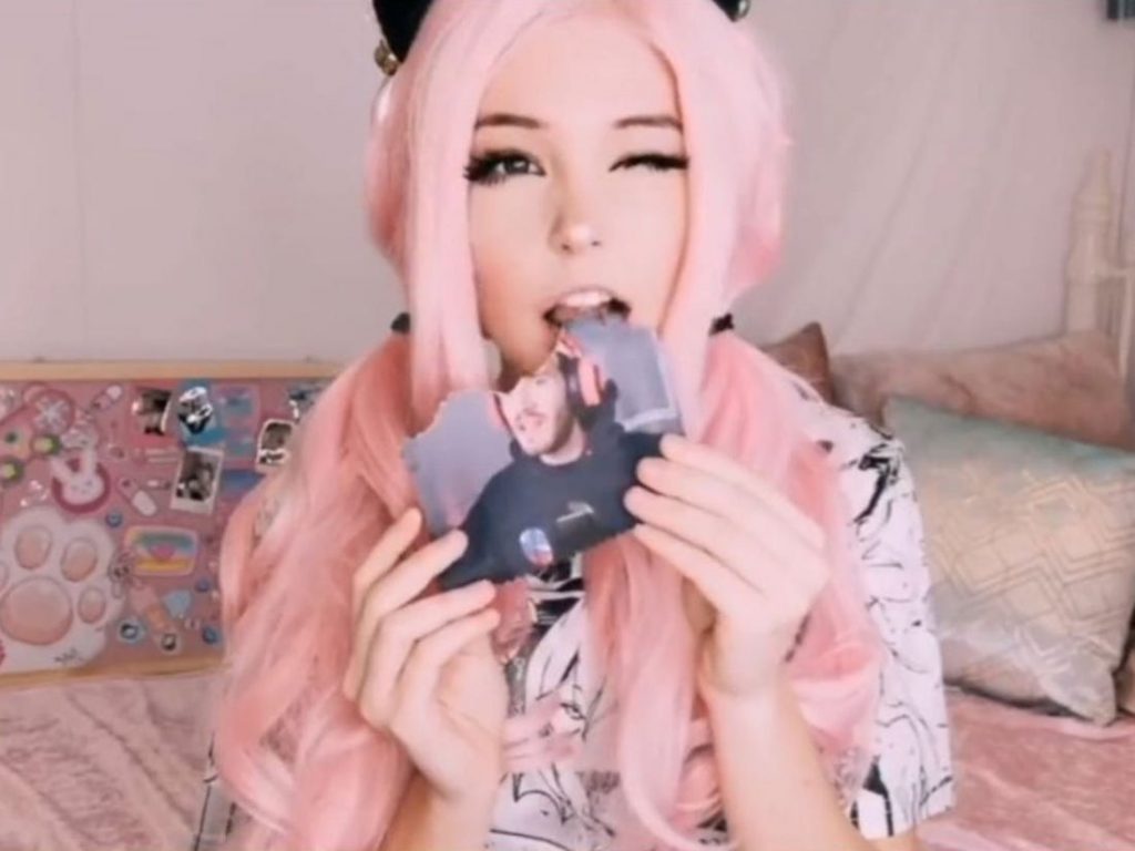 diana rabah recommends belle delphine puss pic